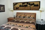 Mammoth Lakes Rental Sunshine Village 175 - Master Bedroom has 1 Queen Bed